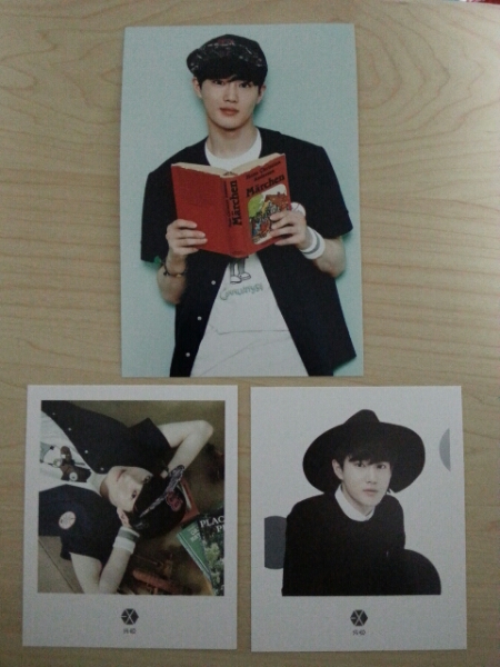 公式・コエックス EXO フォト＆ポラロイドセット スホ_1