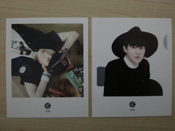 公式・コエックス EXO フォト＆ポラロイドセット スホ_3
