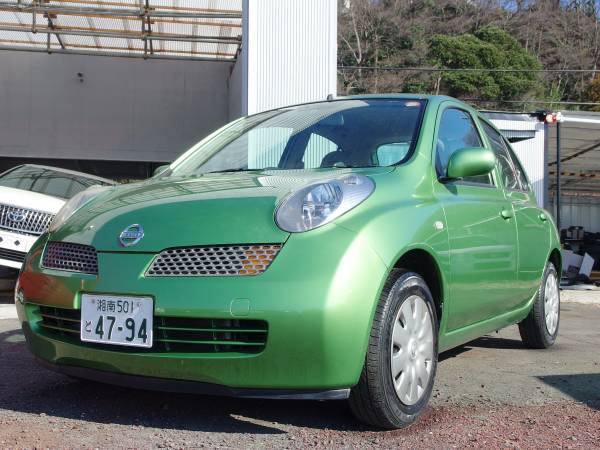 車検27/8　16年マーチＤ車★美車　機関良好★ ＨＤＤナビ