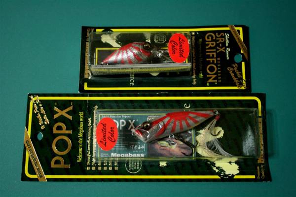 【新品】メガバス　SR-X GRIFFON　&　POP-X　バックラッシュ限定