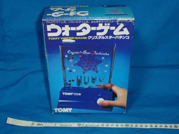 【新品未使用】TOMY トミー ウォーターゲーム クリスタルスターパチンコ 希少 □トミー製 ウォーターゲーム クリスタルスターパチンコ(ビンテージ