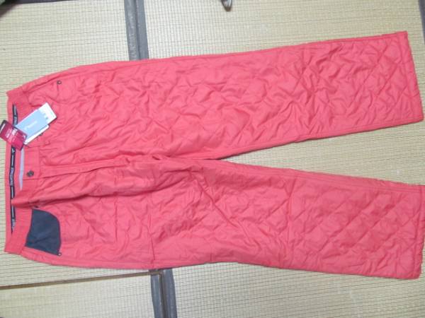 新品　ブリヂストン TOURSTAGE 13AW TS中綿ノータックパンツ 