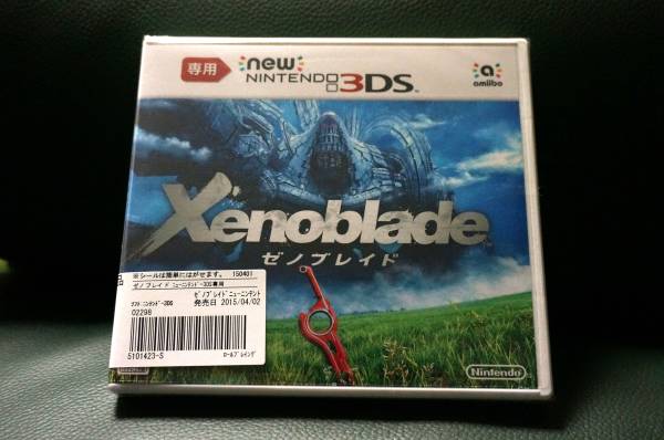new nintendo 3DS専用【ゼノブレイド】新品+特典サントラCD