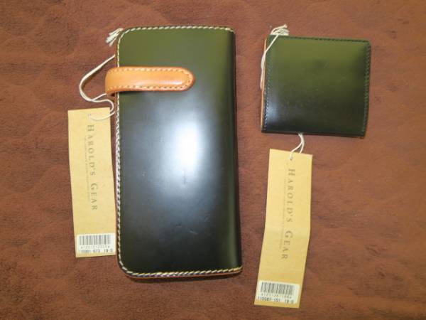 ハロルズギア　コードバンウオレット＆コインケース_2