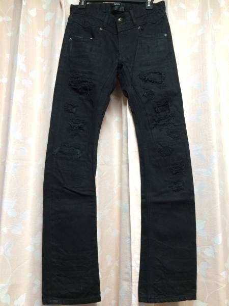 Luv maison SUGIZOコラボ ダメージデニムスキニーパンツ 美品(ボトムス