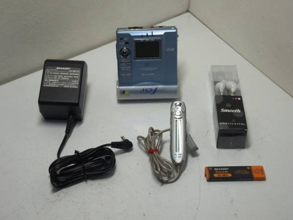 シャープ MDLP対応 NetMDレコーダー MD-MT77 No.2