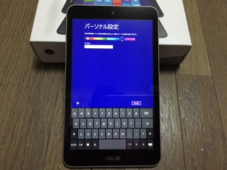 ASUS VivoTab 8 (M81C) 新品同様　１月２６日購入　価格コム人気