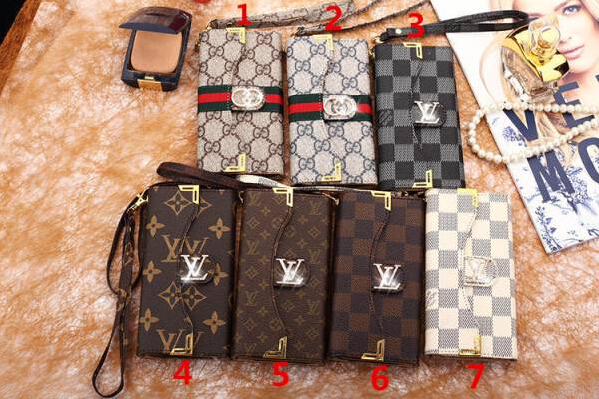 iPhone6/iPhone6 plus手帳型ケース/カバー7色　チェック柄