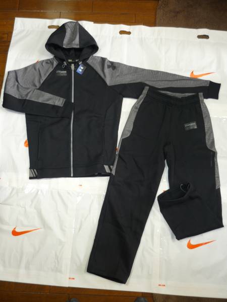 L アンダーアーマー スウェット パーカー パンツ 上下セット UA