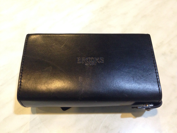 ブルックス サドルバッグ中古、中はほ新品
