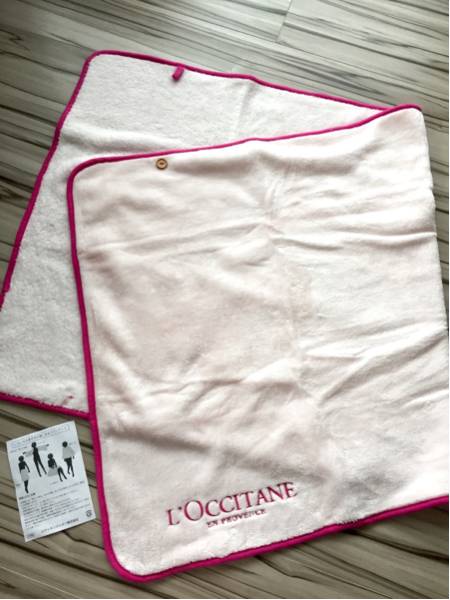 【LOCCITANE ロクシタン】限定ノベルティ ポーチブランケット_3