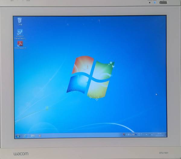 WACOM 19型液晶ペンタブレッSXGA/ DTU-1931ペン&電源付#2_2