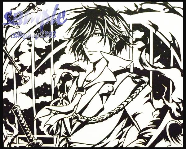 手描きイラスト 同人切り絵 刀剣乱舞 とうらぶ 燭台切光忠 コミック アニメグッズ 売買されたオークション情報 Yahooの商品情報をアーカイブ公開 オークファン Aucfan Com