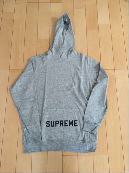 14ss Supreme Athletic Hooded ヘザーグレー L 新品 国内正規