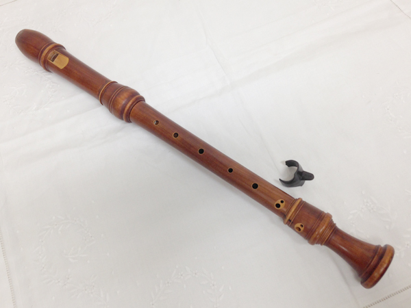 ♪メーカー・型番不明 木製リコーダー 中古♪