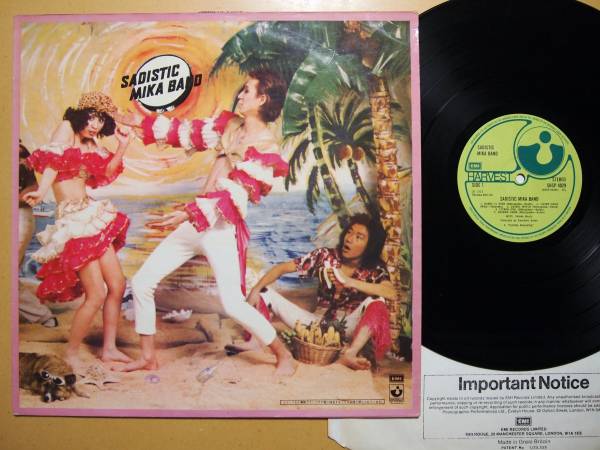 サディスティック・ミカ・バンド-Hot! Menu★英国Orig.盤/マト1