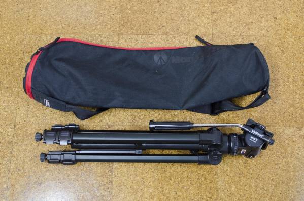 Velbon ベルボン 三脚 C-600 + Manfrotto 三脚バッグ 70cm