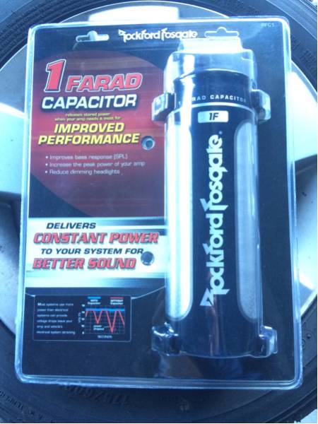 ROCKFORD ロックフォード キャパシター F1 RFC1？ 中古