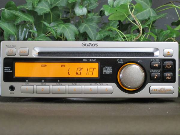 AUX★ホンダ純正 CDデッキ　整備済　CX-128C★売切り♪美品