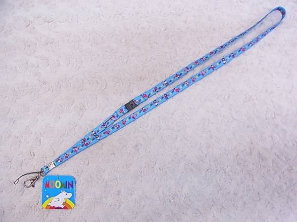 可愛いネックストラップ ムーミン リトルミイ 水色 メール便 ネックストラップ 売買されたオークション情報 Yahooの商品情報をアーカイブ公開 オークファン Aucfan Com