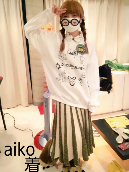 aiko着☆『どついたるねん』トレーナー Mサイズ 未使用 犬(aiko)｜売買 