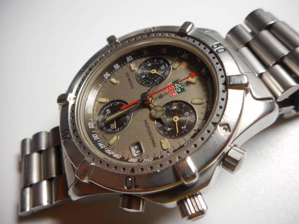 1円～ジャンク品 タグホイヤー クォーツ 腕時計(シ-7B)
