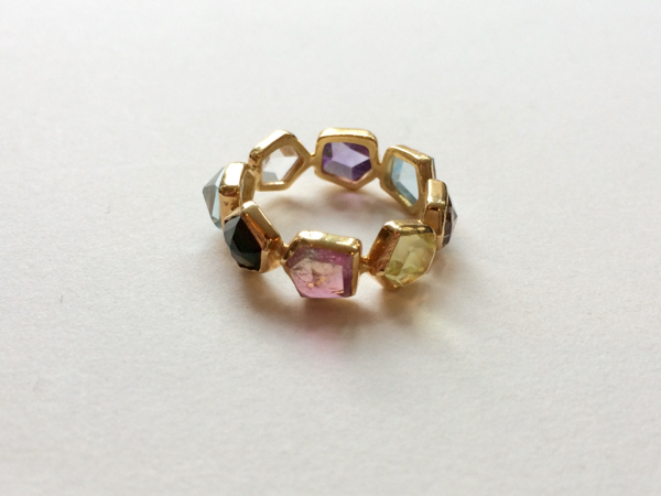 gem palaceジェムパレスマルチカラートルマリンリングMHT(指輪)｜売買 