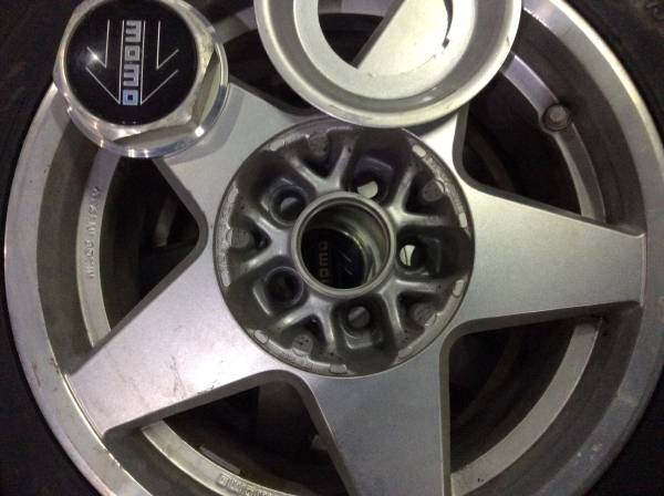 アルファロメオ 75用 MOMO製アルミホイル 4本