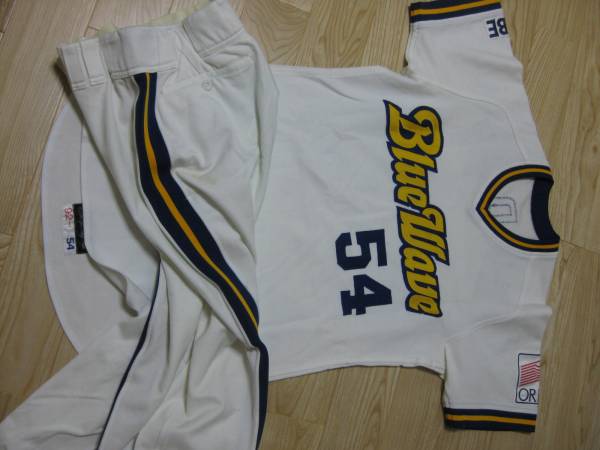 遠藤（オリックス）実使用ユニフォーム上下