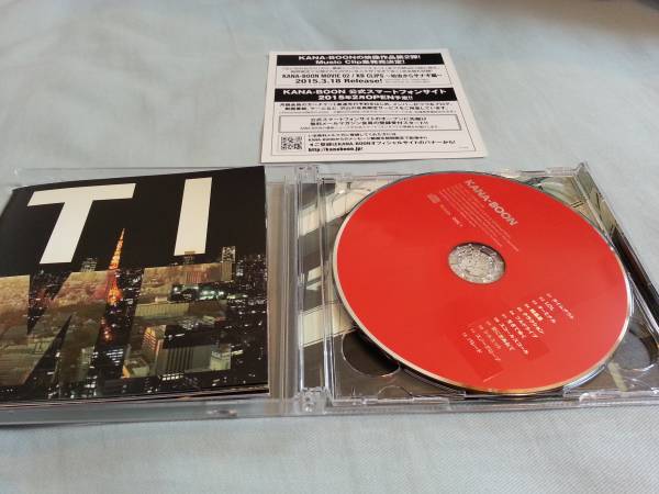 切手可 KANA-BOON 「TIME」 CD+DVD 初回限定 超美品 即決
