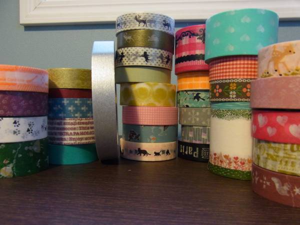 マスキングテープ　いろいろ　セット　コラージュ　B　送料200円_1