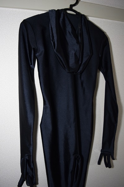 チャコット製 全身タイツ黒 男性Mサイズ(コスプレ衣装)｜売買された