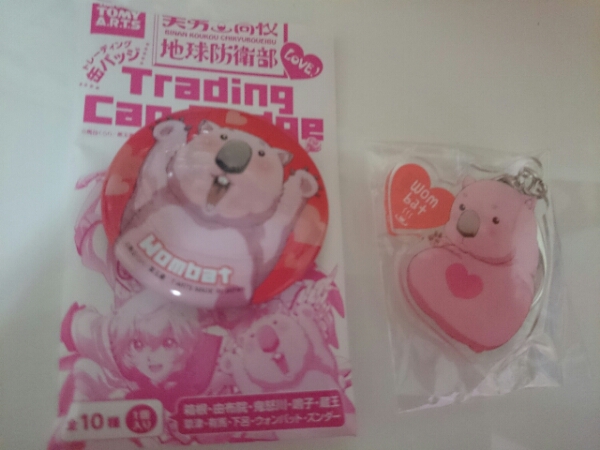 美男高校地球防衛部love ウォンバット キーホルダー 缶バッジ コミック アニメグッズ 売買されたオークション情報 Yahooの商品情報をアーカイブ公開 オークファン Aucfan Com