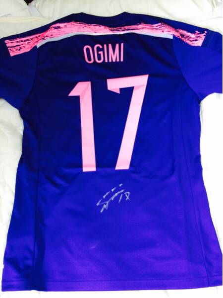 W杯日本代表なでしこジャパン 大儀見優季直筆サインユニフォーム