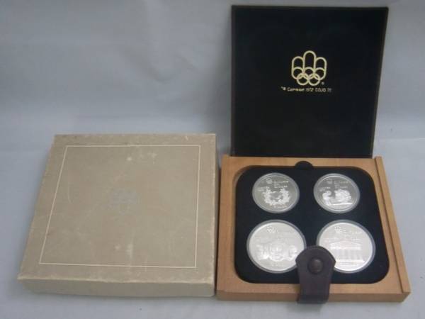 カナダ モントリオールオリンピック プルーフ記念銀貨セット