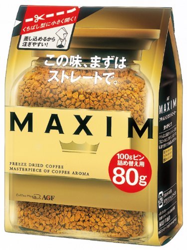 AGF マキシム 袋入り 80g×12 ham809