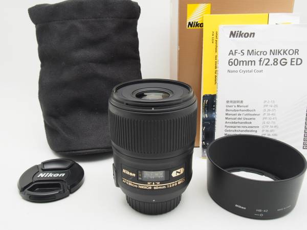 AF-S f⁄2.8G Micro Lens af-s NIKKOR（ニッコール 新品級☆ Nikon