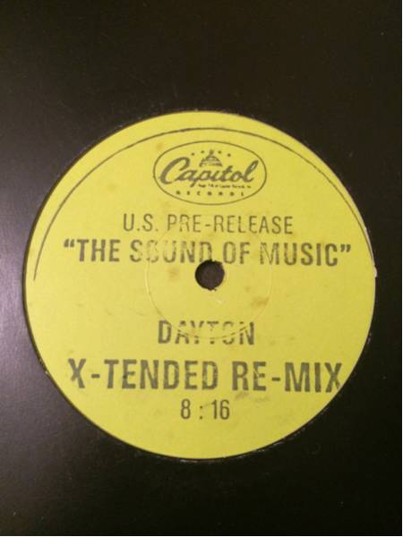 神レア 美品 DAYTON the sound of music x-tended remix harvey