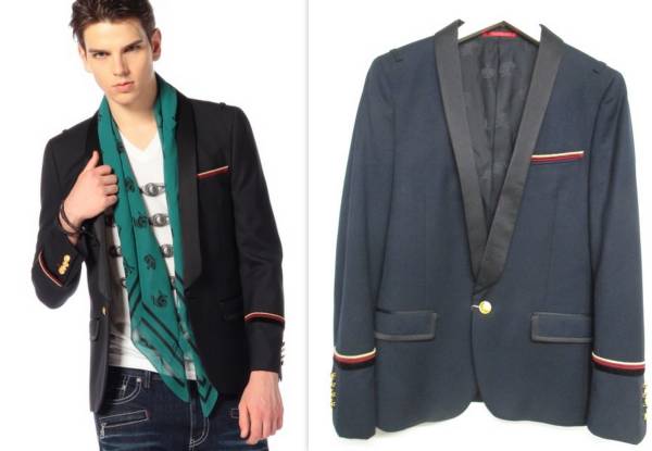 LOVELESS ラブレス 14AW ロイヤルネイビータキシードジャケット(男性用 