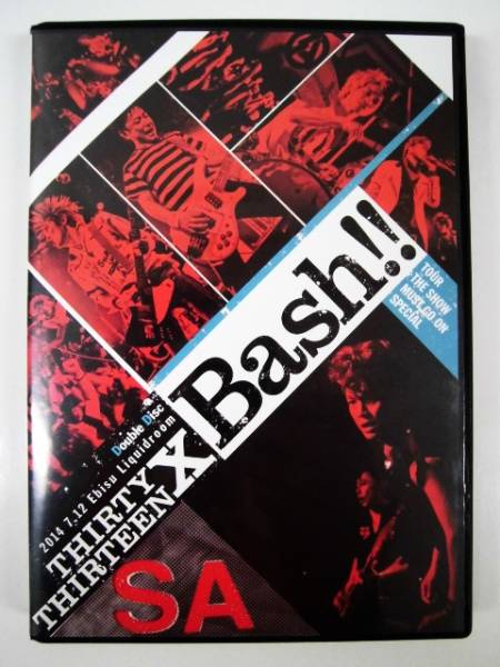 SA THIRTY×THIRTEEN BASH!! ライブ+PV DVD2枚組 47曲収録