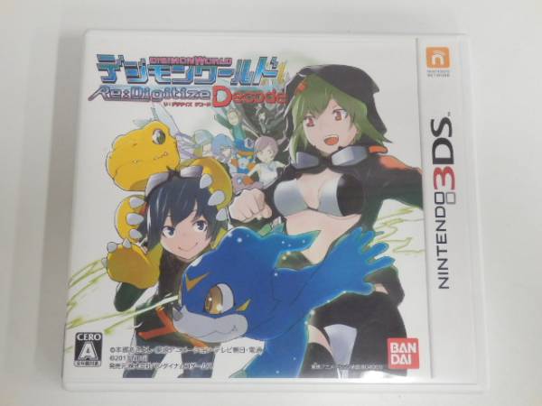 46Z738☆3DS デジモンワールド Re:Digitize Decode 中古 Digimon World