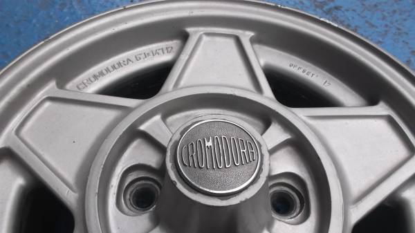 新品4本当時物CROMODORA クロモドラ マグ ホイール 15インチ 6.5