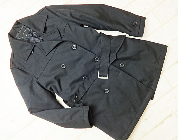 美品SISLEY シスレー イタリア製　中綿トレンチコート　S