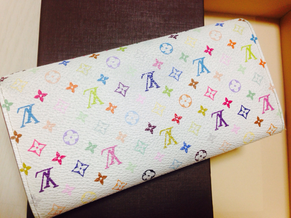 ルイヴィトン☆モノグラムマルチカラー長財布 サラ ルイヴィトン☆モノグラムマルチカラー長財布 サラ