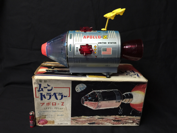 ☆野村トーイ/アポロ-Z.ムーントラベラー/電動ブリキ・完動美品 