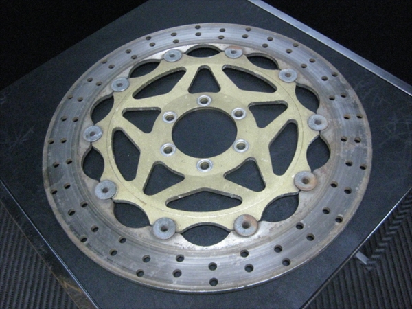 SR400 500流用TZR250 1KT用 フロントディスク320mm RZ250 SRX(ディスク