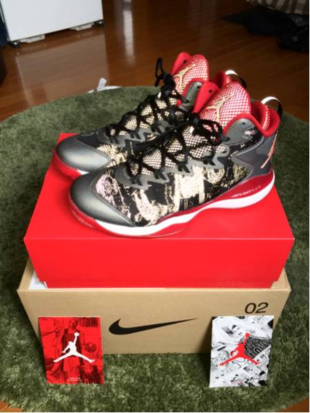国内正規 NIKE AIR JORDAN SUPER FLY3 スラムダンク26カード付き