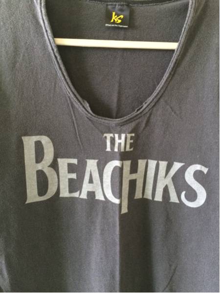 斉藤和義 THE BEACHIKS 七分袖Tシャツ Mサイズ ブラック(Tシャツ