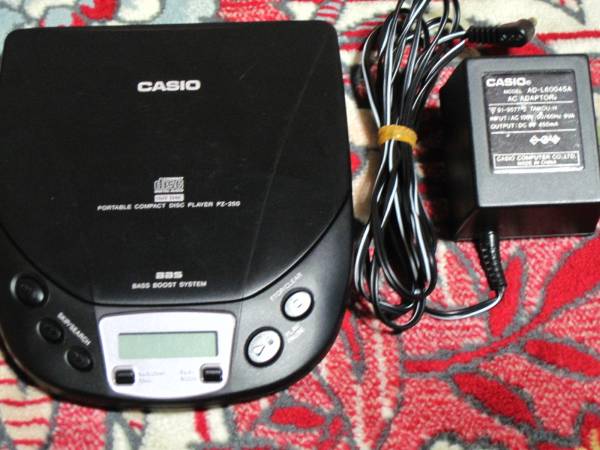 CASIO ポータブルCDプレーヤー PZ-250 動作品(CDプレーヤー)｜売買され