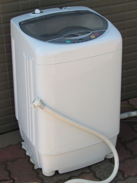 Cヤマト家財便☆ハイアール 小型　全自動洗濯機 HSW-23M1 動作品